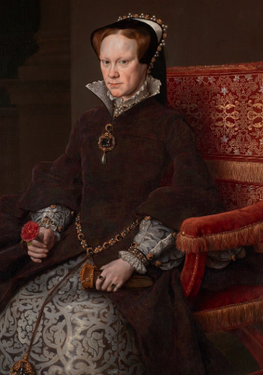 Marie Tudor, reine d'Angleterre, demi-sœur et rivale d'Élisabeth 1re